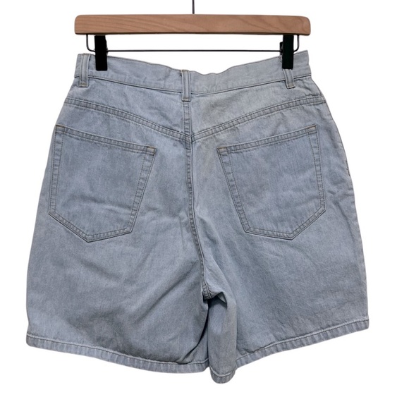 LIZ CLAIBORNE Vintage High Waisted Denim Shorts 6.5 inch Inseam Size 6 - Picture 2 of 6